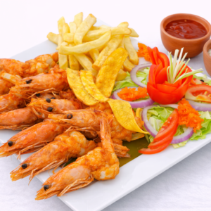 Camarones Jumbo Empanizados