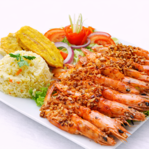 Camarones Jumbo a la Plancha