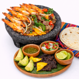 Fajitas de Lomito y Camarón