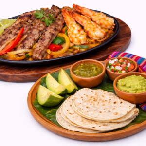 Fajitas de Puyaso y Camarón